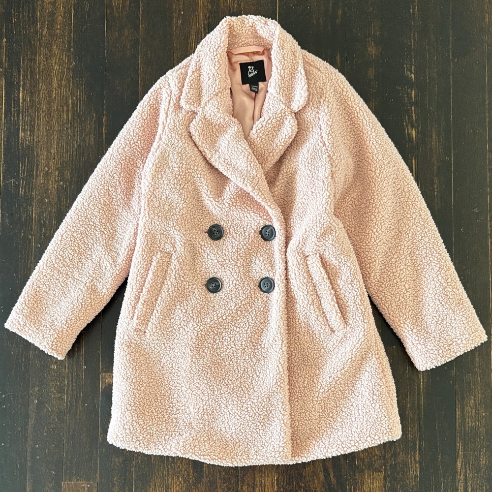 Art Class Sherpa Teddy Coat